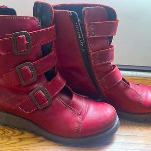 Fly London brand boot. New! Modern, comfy, and cute. Oh my!!!